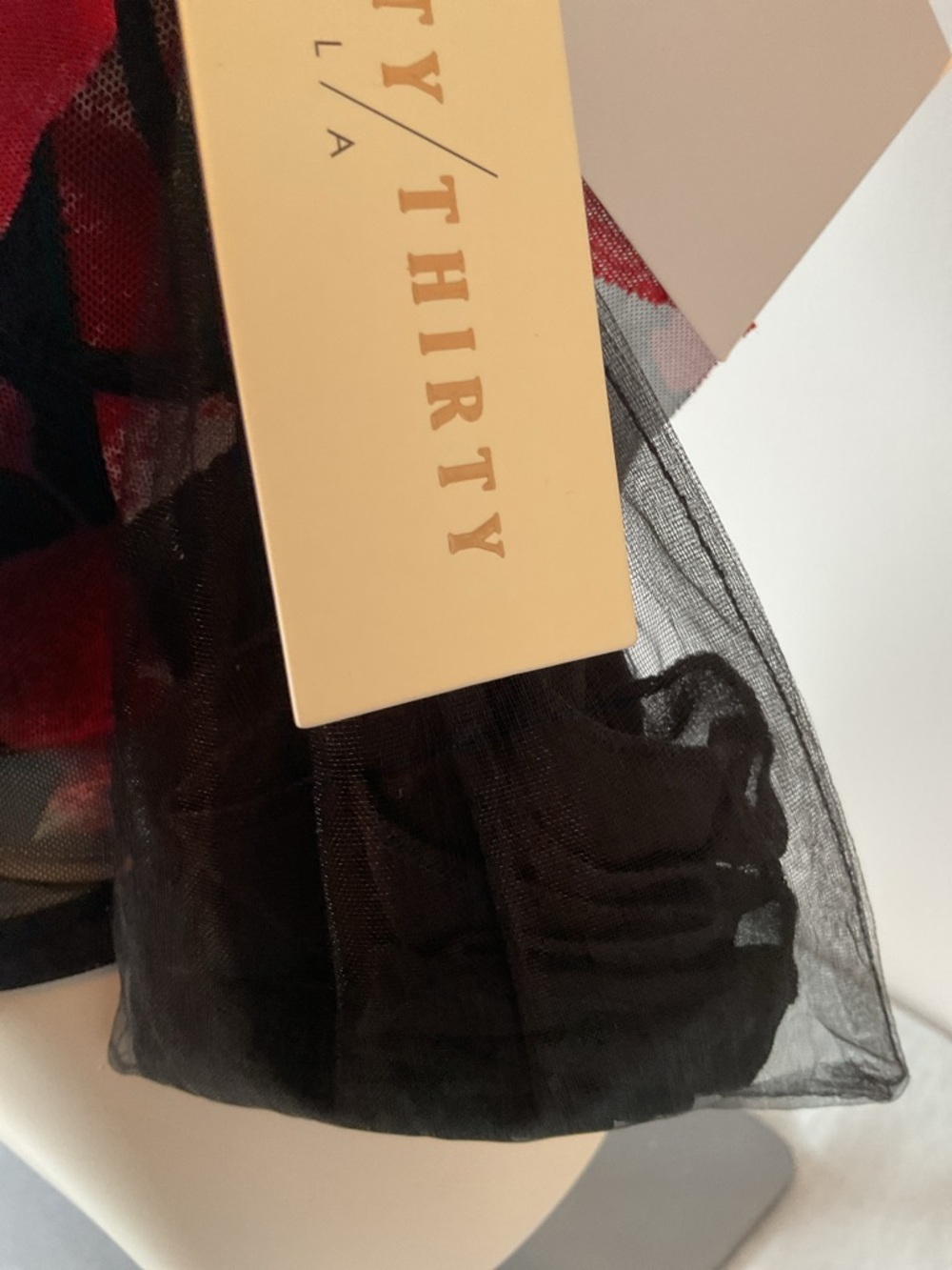 Strapless Ruffle Top Bonus Scarf - Picture 5 of 10